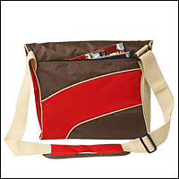 Trust 15852 :: Чанта за лаптоп, 15.4“, Street Style, кафяво-червена
