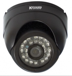 KGUARD CDI20R2S1-P :: Куполна камера, 1/3" SONY Super HAD II CCD, 420 TVL, 3.6 мм обектив, IR 20 м, за вътрешен монтаж