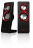 SWEEX SP201 :: USB тонколони 2.0 Speaker Set Purephonic, 20 W, червени