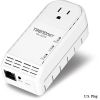 TRENDnet TPL-307E2K :: Комплект 200 Mbps Powerline AV адаптери с вграден контакт