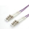 ROLINE 21.15.8752 :: Fibre Optic Jumper Cable, 50/125µm, LC-LC, OM4, purple, 2.0 m