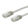 VALUE 21.99.0983 :: UTP Flat Network cable, Cat. 6, grey, 3.0 m
