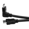 ROLINE 11.04.5627 :: ROLINE HDMI 1.4 High Speed Cable with Ethernet, M - M, конектор надолу, 3.0 м
