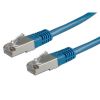 ROLINE 21.15.0144 :: FTP Patch кабел, Cat. 5e, 2.0 м, AWG26, син цвят