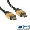 ROLINE 11.04.5560 :: ROLINE GOLD HDMI High Speed Cable, HDMI M - HDMI M 15 m