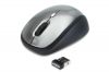 EDNET 81165 :: Безжична оптична мишка, 2.4 GHz, Nano приемник, On/Off бутон, 800/1600dpi, черно-сива