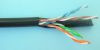 ELAN 099243 :: Мрежов кабел, UTP, Cat. 5e, Ø 6.80 ± 0.10 мм, 305 м кашон, водоустойчив, за външно полагане, черен