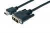 ASSMANN AK-330300-020-S :: HDMI adapter cable, HDMI M - DVI-D M, HD-Ready, Single Link, 2 m