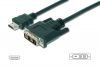 ASSMANN AK-330300-030-S :: DVI-D(18+1) - HDMI видео кабел, M/M, 3.0 м