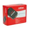ROLINE 15.06.0017 :: ROLINE LAN към RS-232 конвертор, черен, DIN Rail