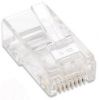 INTELLINET 502399 :: 100-Pack Cat5e RJ45 Modular Plugs, UTP, 3-prong, for solid wire