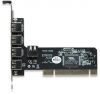 MANHATTAN 171557 :: USB 2.0 PCI контролер, 4 външни или 3 външни и 1 вътрешен порт