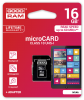 GOODRAM M1AA-0160R11 :: 16 GB MicroSDHC card with adapter, Class 10, UHS-1