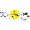 VALUE 11.99.9030 :: USB кабел с адаптер, OTG, USB3.1, C-A, M/F, 0.15 m