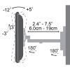 SBOX LCD-221 :: Стенна стойка за LCD с наклон и завъртане, 13“ - 42“, до 20 кг