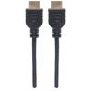 MANHATTAN 353953 :: In-wall CL3 High Speed HDMI Cable with Ethernet, HEC, ARC, 3D, 4K, M/M, Shielded, Black, 5.0 m