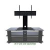 SBOX DS-101BB :: Table Top Desktop Replacement Stand for 30-50" TV Screen 