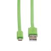 ROLINE 11.02.8763 :: ROLINE USB 2.0 кабел, USB Type A M - Micro USB B M, 1.0 м, Зелен
