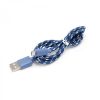 SBOX CP01-04-002BL :: USB кабел, Type A - Micro B, M/M, син, 1.0 м