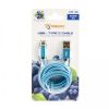 SBOX USB-TYPEC-15BL :: CABLE USB->TYPE C M/M 1, 5M, Blue