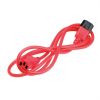 ROLINE 19.08.1520 :: Удължителен захр. кабел IEC 320 C14 - C13, червен, 1.8 м