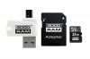 GOODRAM M1A4-0320R11 :: 32 GB MicroSD HC карта с адаптер и четец за карти, Class 10, UHS-1