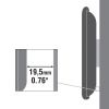 SBOX PLB-2222F :: Универсална стенна стойка за дисплеи 23-43 ", до 35 кг, фиксирана