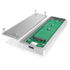 RAIDSONIC IB-188M2 :: External USB 3.1 Type-C enclosure for M.2 SATA SSD