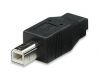 MANHATTAN 308670 :: Hi-Speed USB Adapter, B Male / Micro-AB Female, Black