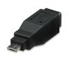 MANHATTAN 308687 :: Hi-Speed USB Adapter, B Female / Micro-A Male, Black