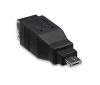 MANHATTAN 308687 :: Hi-Speed USB Adapter, B Female / Micro-A Male, Black