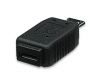 MANHATTAN 308755 :: Hi-Speed USB Adapter, Micro-B Male / Micro-AB Female, Black