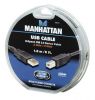 MANHATTAN 390224 :: Hi-Speed USB Device Cable, A Male / B Male, 1.8 m (6 ft.), Black