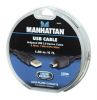MANHATTAN 390347 :: Hi-Speed USB Device Cable, A Male / Mini-B Male, 1.8 m (6 ft.), Black