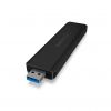 RAIDSONIC IB-1818-U31 :: External USB 3.1 (Gen 2) enclosure for M.2 SATA SSD