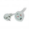 VALUE 19.99.1177 :: Extension Cable with Schuko connectors, AC 230V, white, 5 m