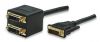 MANHATTAN 308199 :: Video Splitter Cable, DVI-I Dual Link Male to DVI-I Dual Link Female / DVI-I Dual Link Female