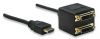 MANHATTAN 307857 :: Видео сплитер кабел HDMI M/DVI Fx2, 0.3 м