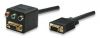 MANHATTAN 307994 :: Видео сплитер кабел VGA M/VGA F+3RCA 0.3 м