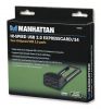 MANHATTAN 158299 :: Hi-Speed USB ExpressCard/34, Four Hi-Speed USB Ports