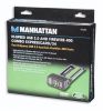 MANHATTAN 515252 :: Hi-Speed USB 2.0 and FireWire 400 Combo ExpressCard/34, One Hi-Speed USB 2.0 and two FireWire 400 ports