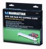 MANHATTAN 160377 :: SATA 3 Gb/s RAID PCI Express Card, 2 internal SATA ports, x1 lane