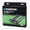 MANHATTAN 516167 :: Контролер PCMCIA към USB 2.0, 2-port