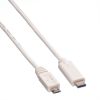 VALUE 11.99.9020 :: USB 2.0 Cable, C - Micro B, M/M, white, 1.0 m