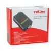 ROLINE 15.06.0503 :: Serial Device Server, 1x RS232, DIN Rail, черен цвят