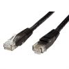 VALUE 21.99.1535 :: UTP Patch кабел, Cat.6 (Class E), черен цвят, 1.0 м
