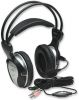 MANHATTAN 177931 :: Deluxe Stereo Headset, Flexible Metal Boom Microphone with In-Line Volume Control