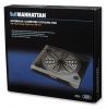 MANHATTAN 703406 :: Notebook Computer Cooling Pad, USB Pass-through, Single Fan, 200 mm