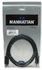 MANHATTAN 307116 :: DisplayPort Monitor Cable, DisplayPort Male / DisplayPort Male, 2 m (6.6 ft.), Black