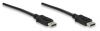MANHATTAN 307093 :: DisplayPort Monitor Cable, DisplayPort Male / DisplayPort Male, 3 m (10 ft.), Black